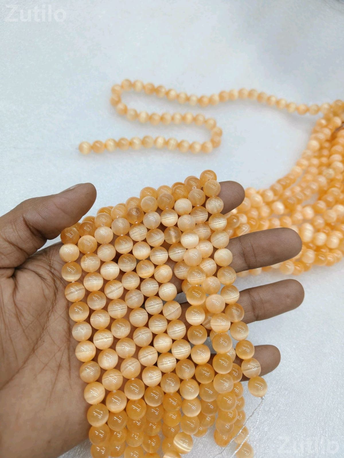 Stone Beaded Bracelet in Multiple Sizes - Fashion Accessories - Khambhat - Image 4