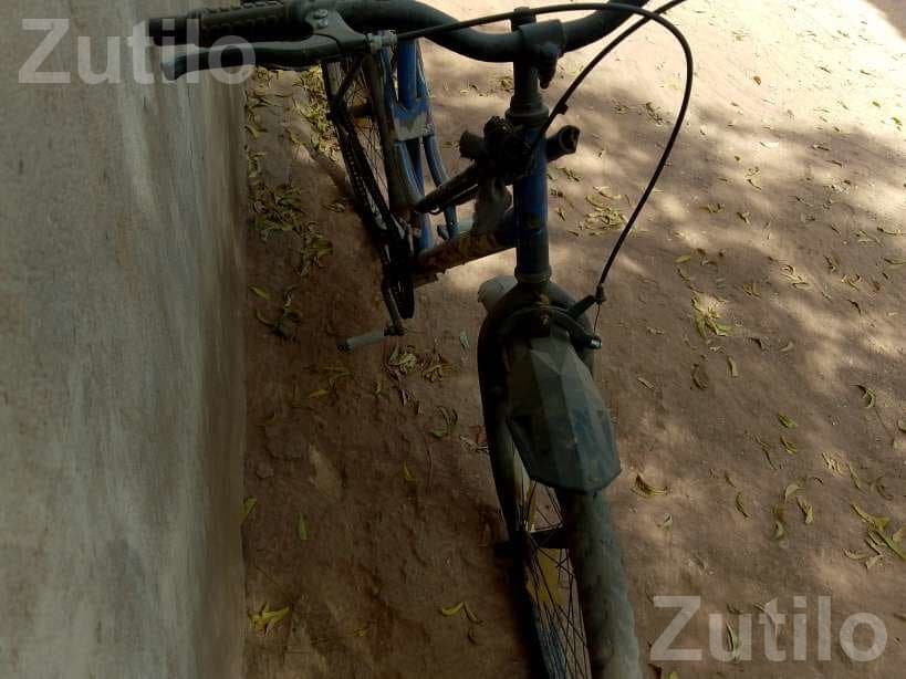 Blue City Bicycle with Rear Carrier - સાયકલ - ભુજ - Image 3