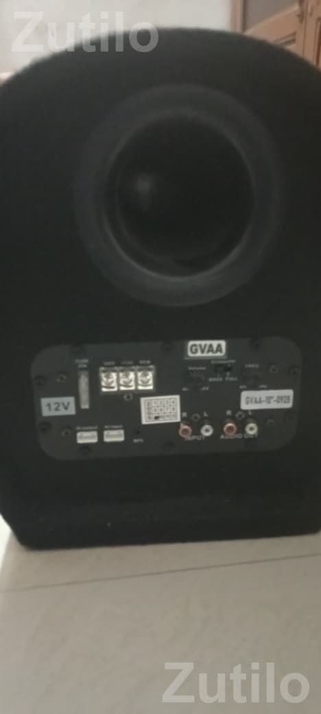 GVAA 10 Inch Car Bass Tube Speaker - Auto Parts - Mehsana City - Image 4