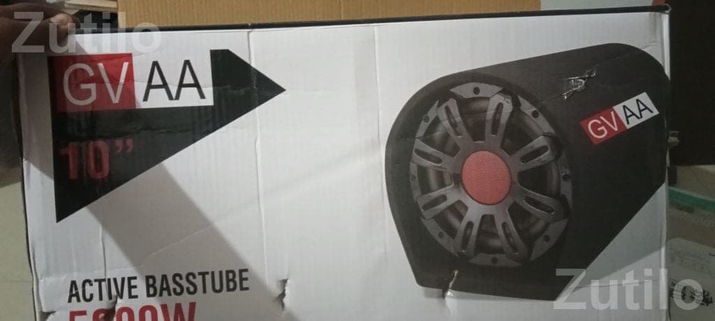 GVAA 10 Inch Car Bass Tube Speaker - Auto Parts - Mehsana City - Image 5