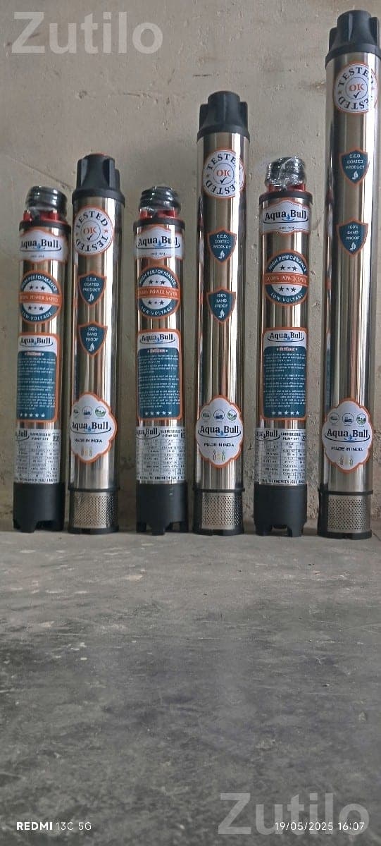 Aqua Bull Submersible Water Pump Set - પમ્પ અને મોટર્સ - રાજકોટ શહેર - Image 2