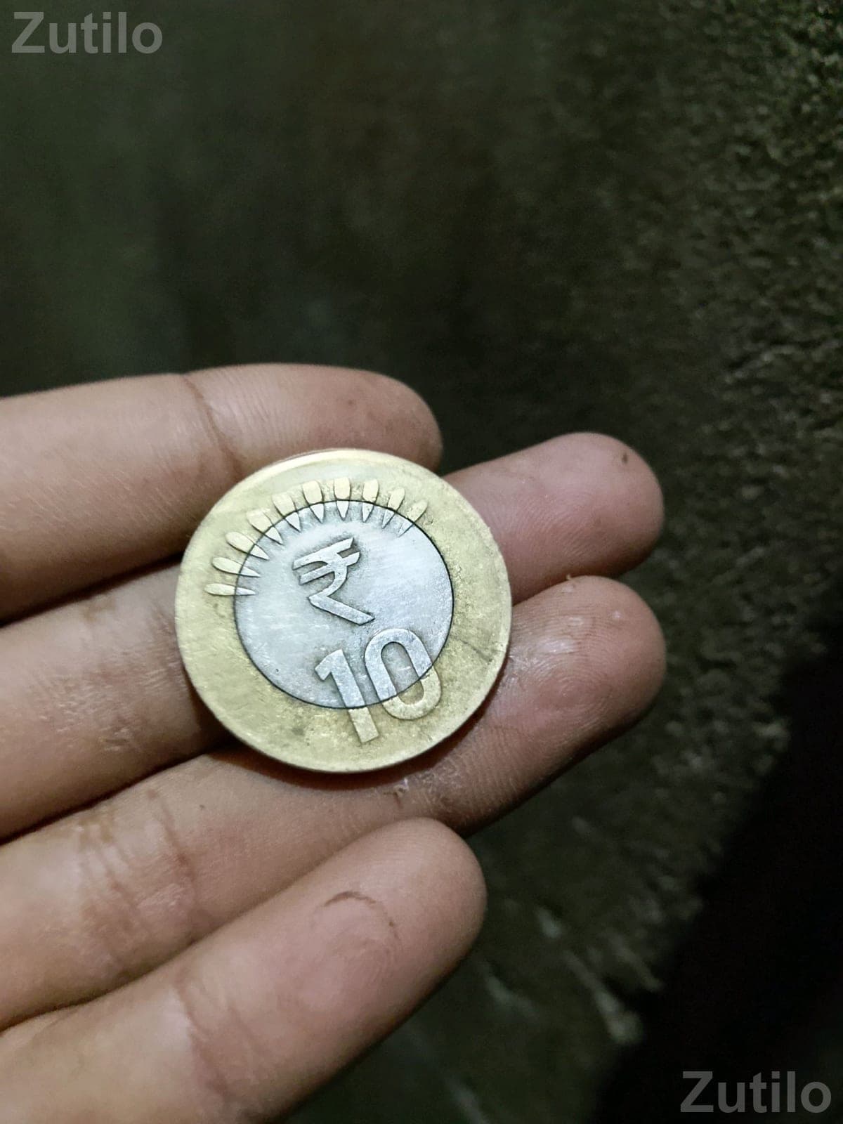 Decorative 10 Rupees Coin Collectible