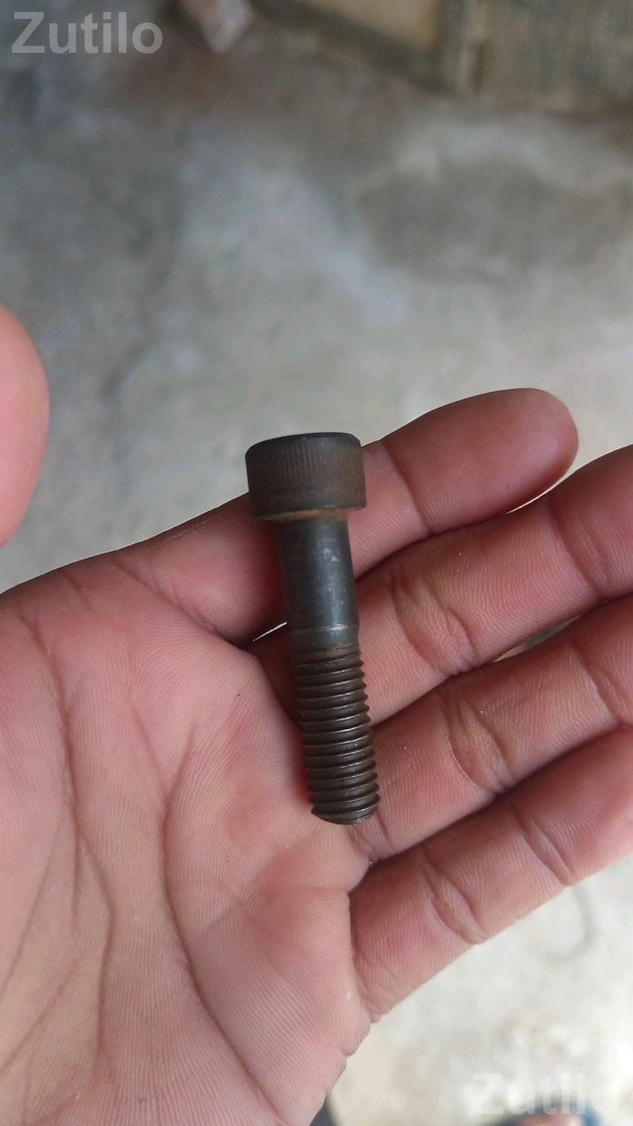 Metal Threaded Bolt Fastener