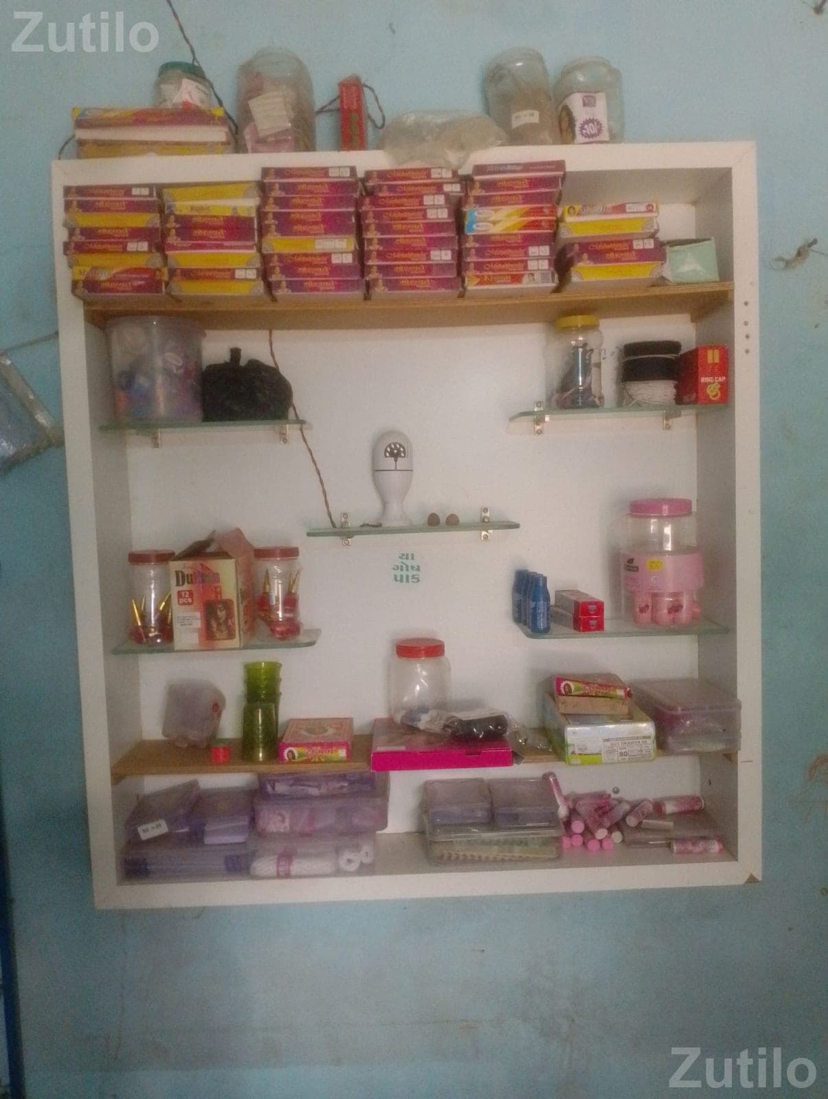 Wall Mounted Storage Cabinet Display Shelf