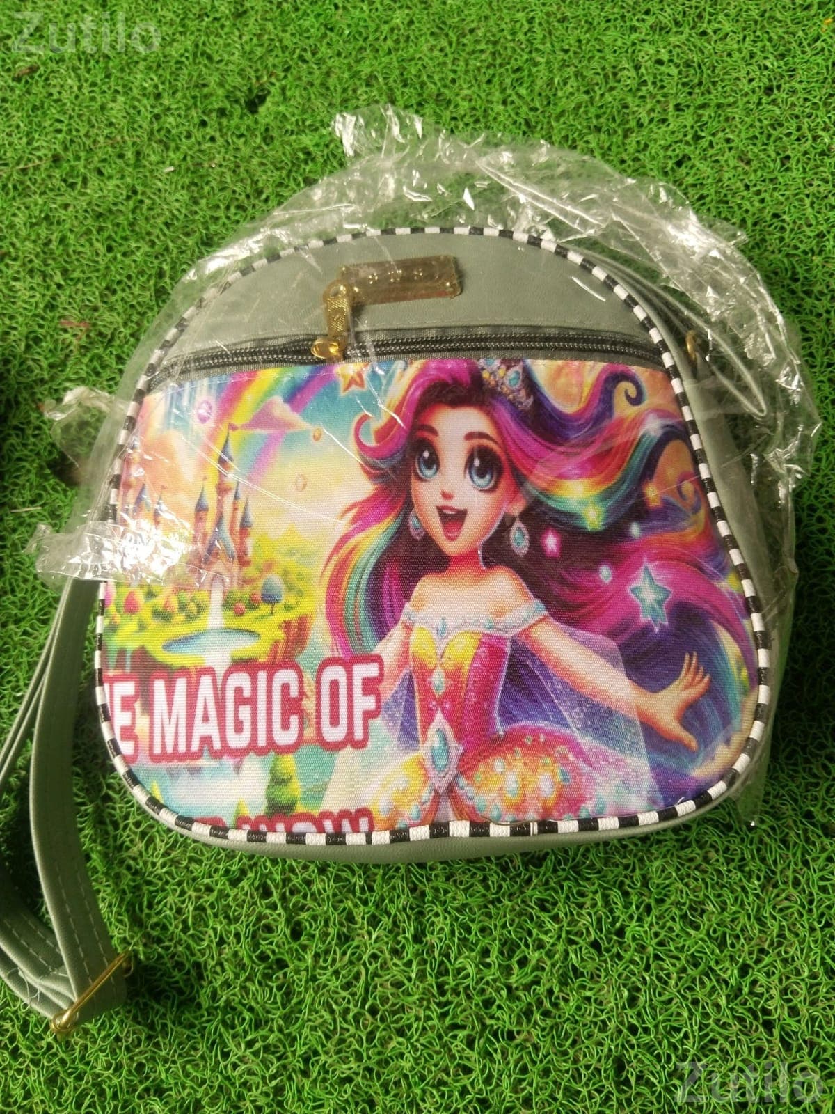 Printed Multi Zip Fashion Bag - ફેશન ઍક્સેસરીઝ - કલોલ - Image 2