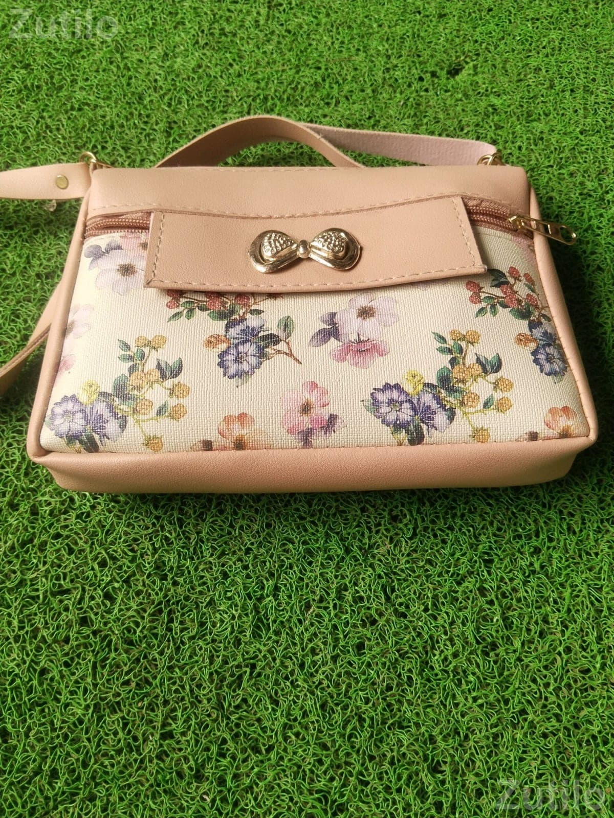 Printed Multi Zip Fashion Bag - ફેશન ઍક્સેસરીઝ - કલોલ - Image 3