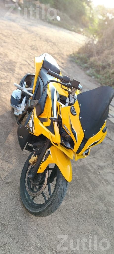 2016 Bajaj Pulsar Bike with 1717 Number