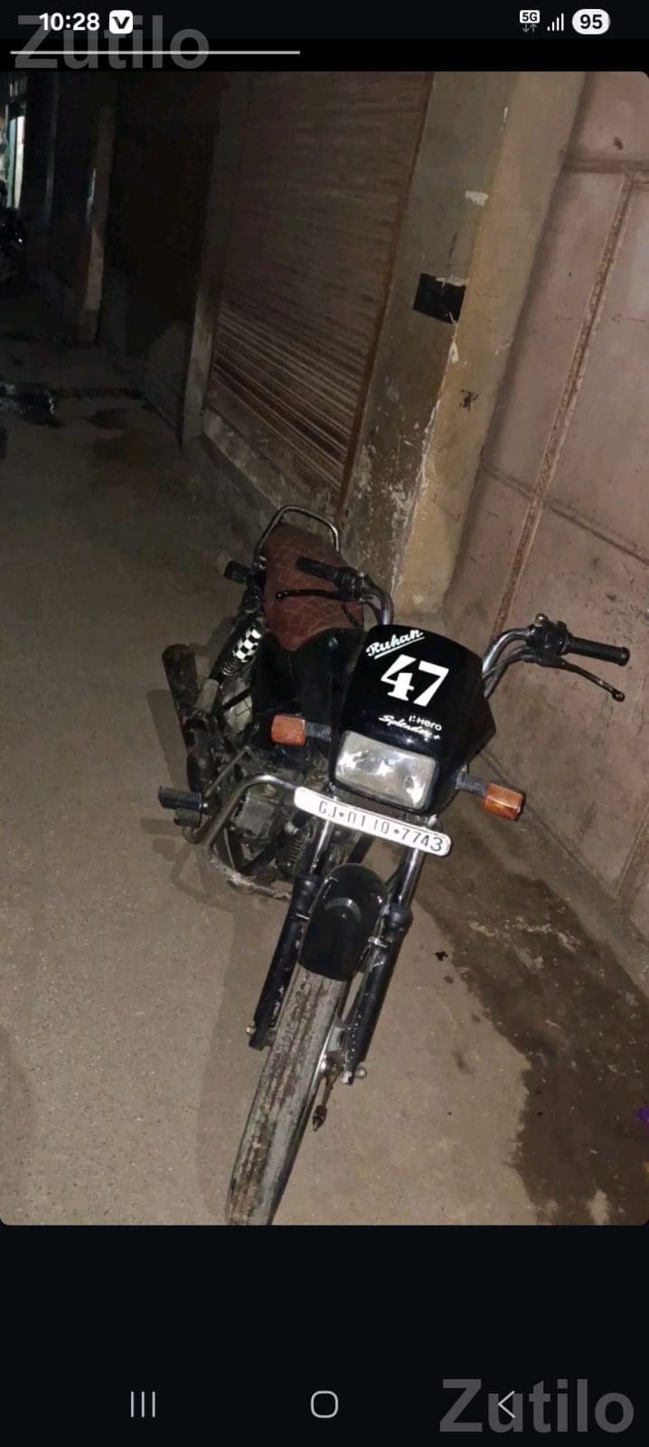 Hero Splendor Motorcycle - બાઇક્સ - રાજકોટ શહેર - Image 3