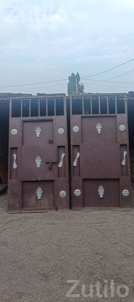 Iron Decorative Gate Door Panel - ટૂલ્સ અને હાર્ડવેર - જસદણ - Image 2