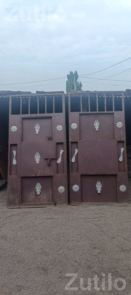 Iron Decorative Gate Door Panel - ટૂલ્સ અને હાર્ડવેર - જસદણ - Image 3