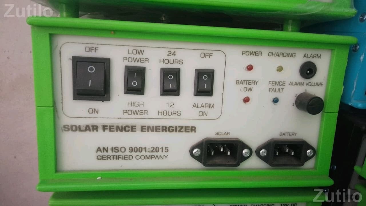 Solar Fence Energizer Electric Unit