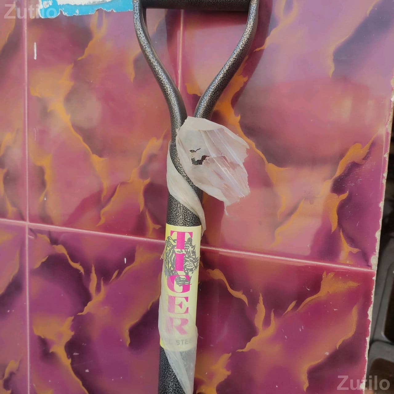 Tiger Brand Shovel with MS Handle