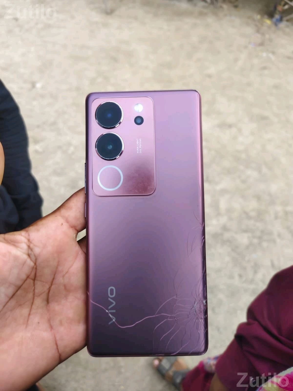 Vivo Smartphone Purple Color