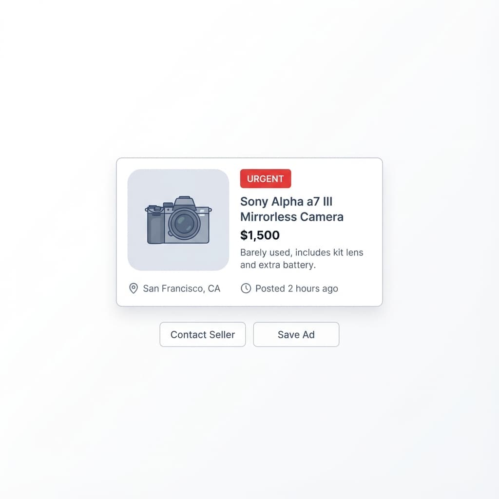 Urgent promotion visual preview