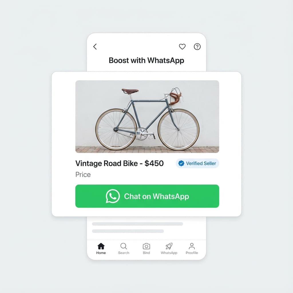 WhatsApp promotion visual preview