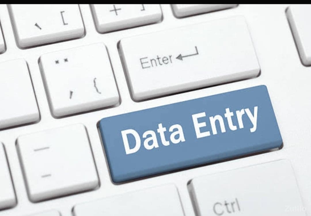 Data Entry Operator - Part Time Data Entry Operator - Part Time