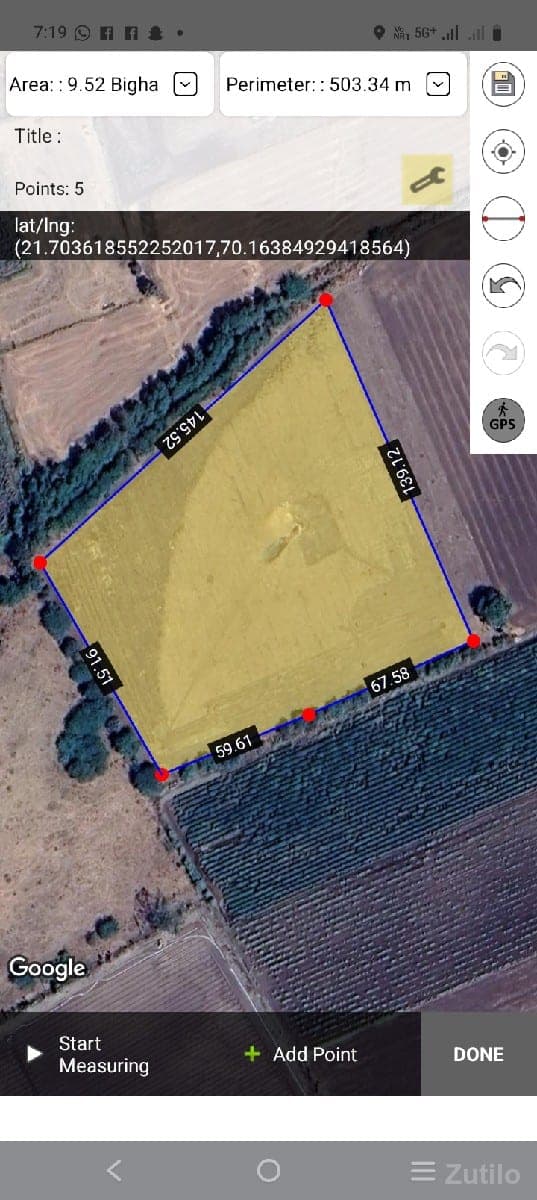 ગામ તણસવા - Land & Plots - Ranavav - Image 1