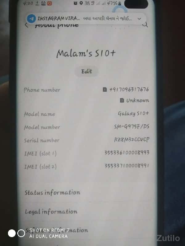 Samsung s10+ Samsung s10+