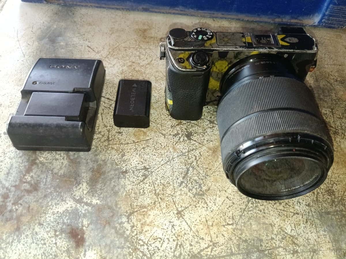 Sony camera vesva no se Sony camera vesva no se