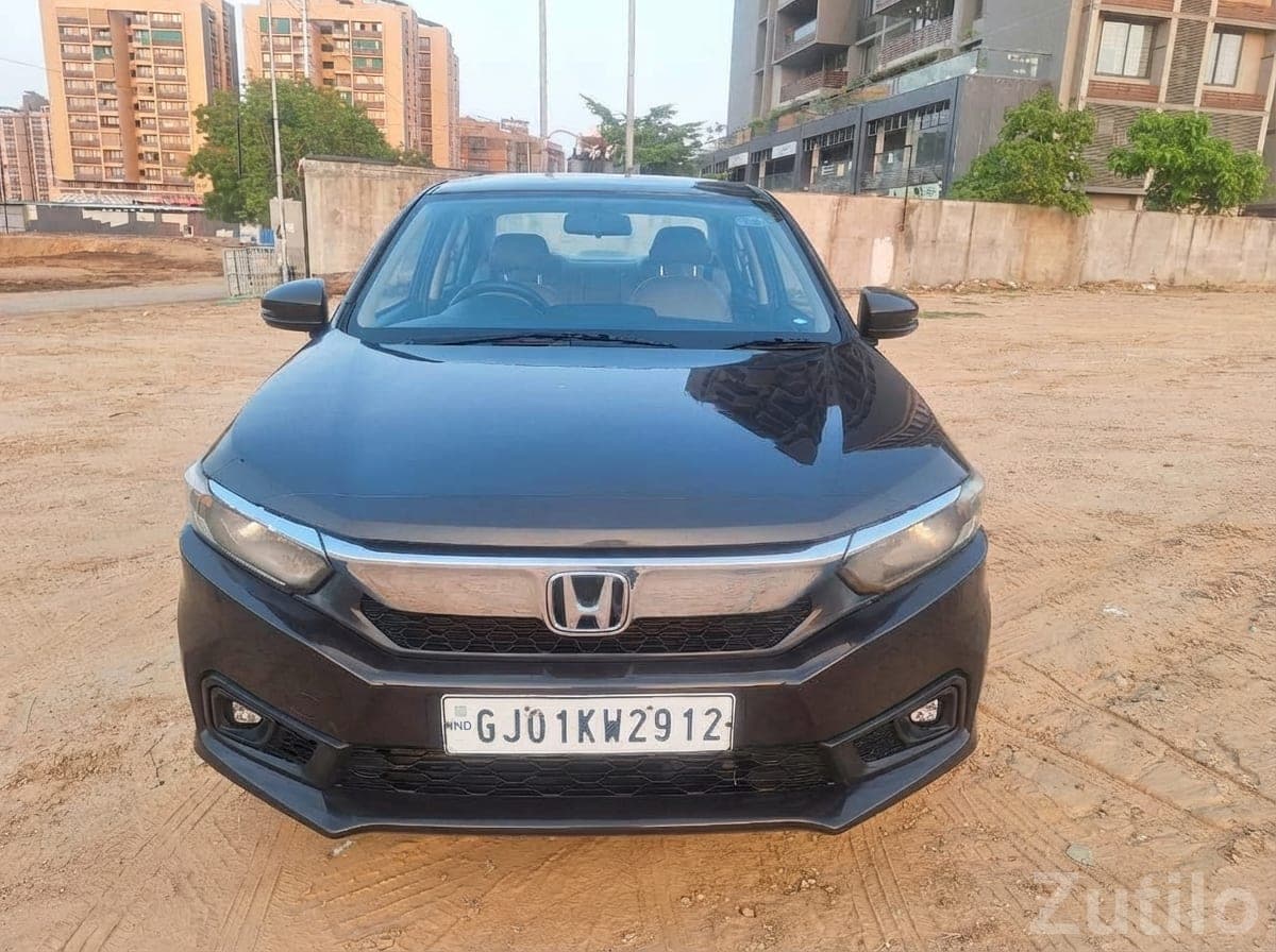 2019 Honda Amaze Black Sedan