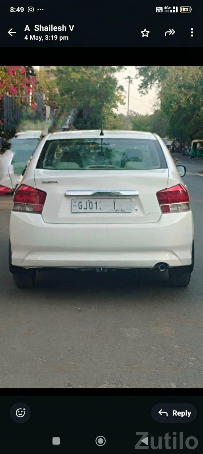 Honda City i-VTEC S White Sedan Honda City i-VTEC S White Sedan