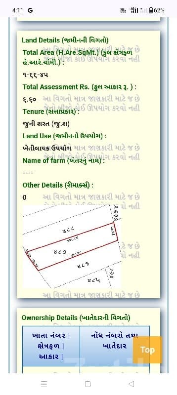 Old Condition Agricultural Plot for Sale - જમીન અને પ્લોટ - રાજકોટ શહેર - Image 1