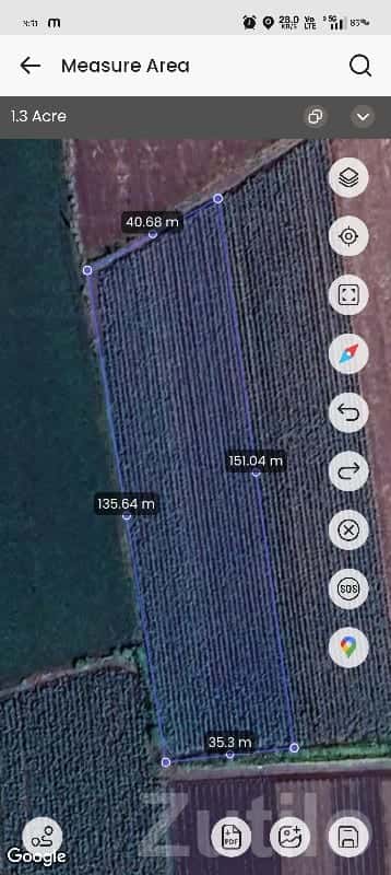 1.3 Acre Agricultural Land in Gondal 1.3 Acre Agricultural Land in Gondal