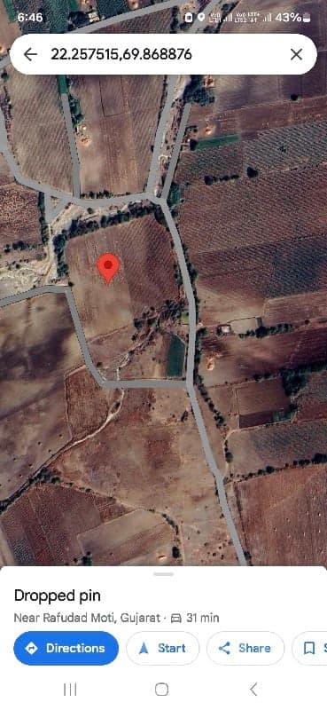 Agricultural Land Near Motirafudad, Lalpur