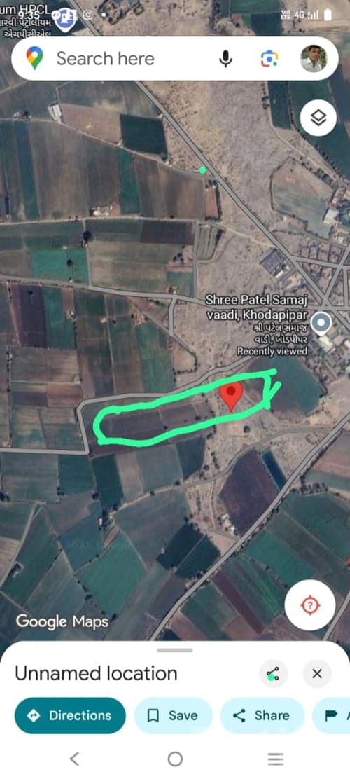 Road Touch Agricultural Land Paddhari