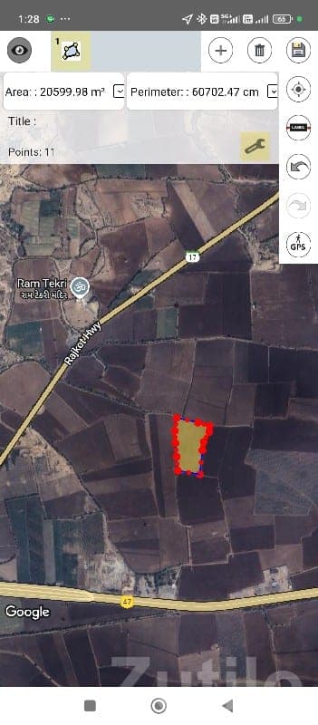 Highway Touch Agricultural Land in Sayla