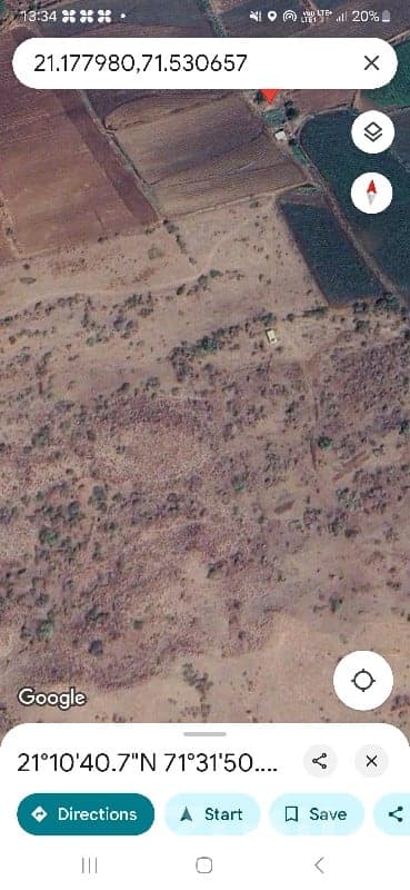 Open Agricultural Land in Mahuva