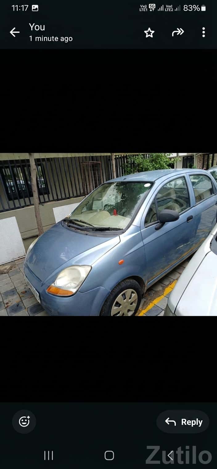 Chevrolet Spark Blue City Hatchback Chevrolet Spark Blue City Hatchback