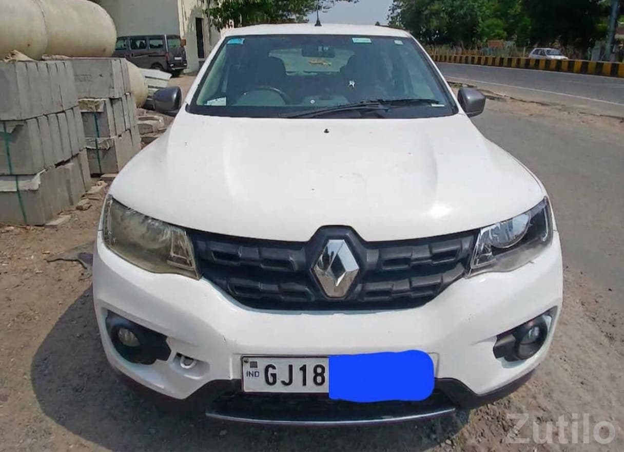 Used Renault Kwid White Hatchback