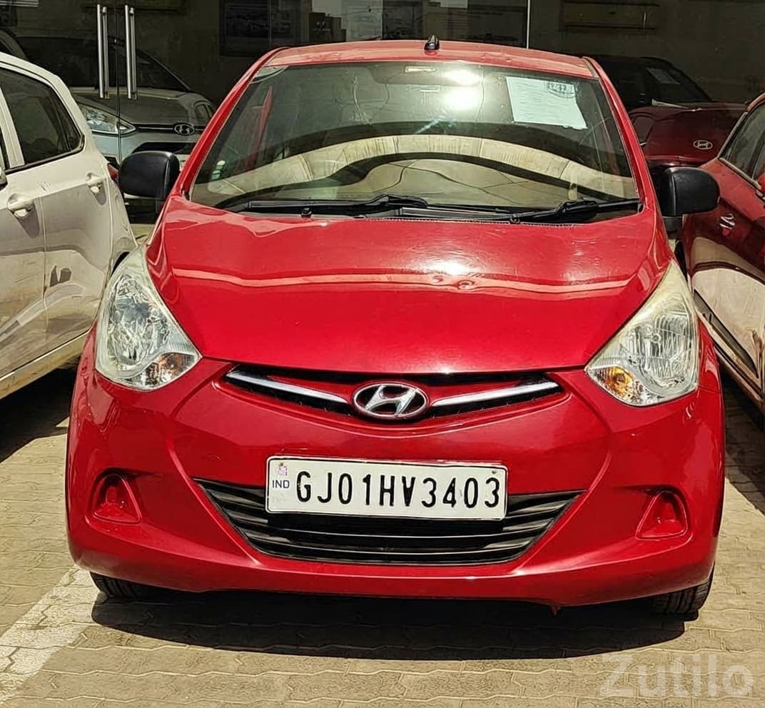 Hyundai Eon 2017 Red Hatchback