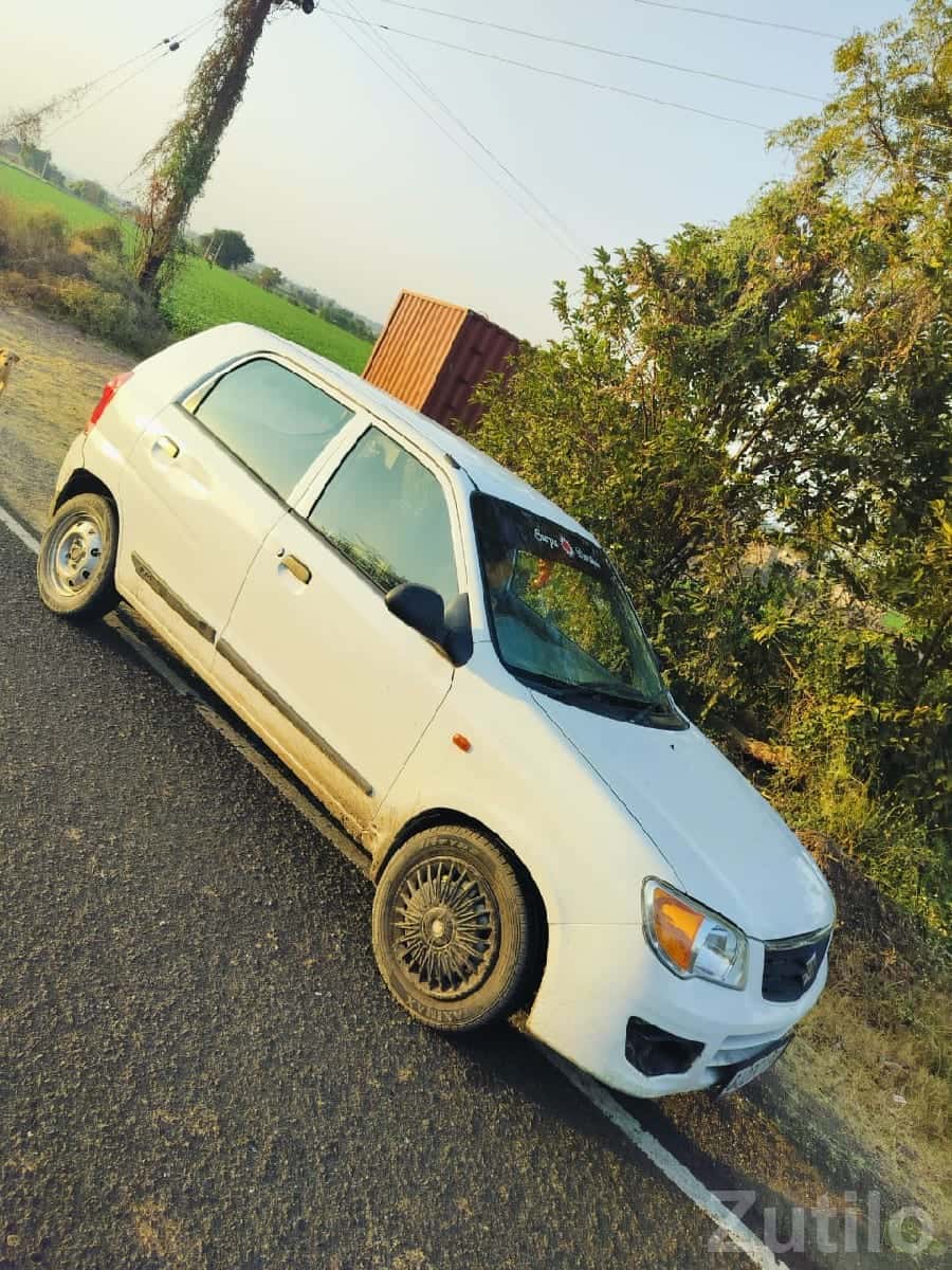 White Alto K10 Compact City Car White Alto K10 Compact City Car