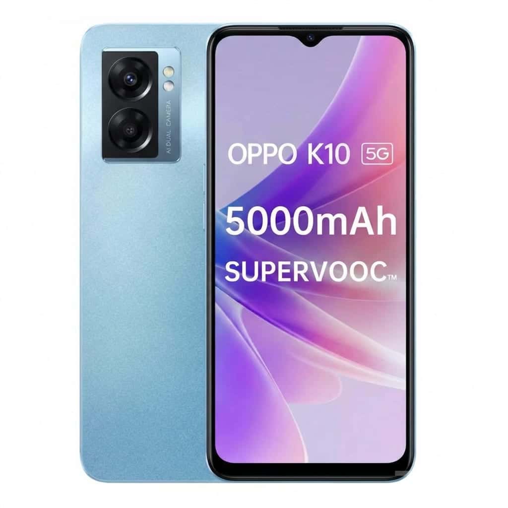 OPPO K10 5G Blue, 5000mAh SuperVOOC OPPO K10 5G Blue, 5000mAh SuperVOOC