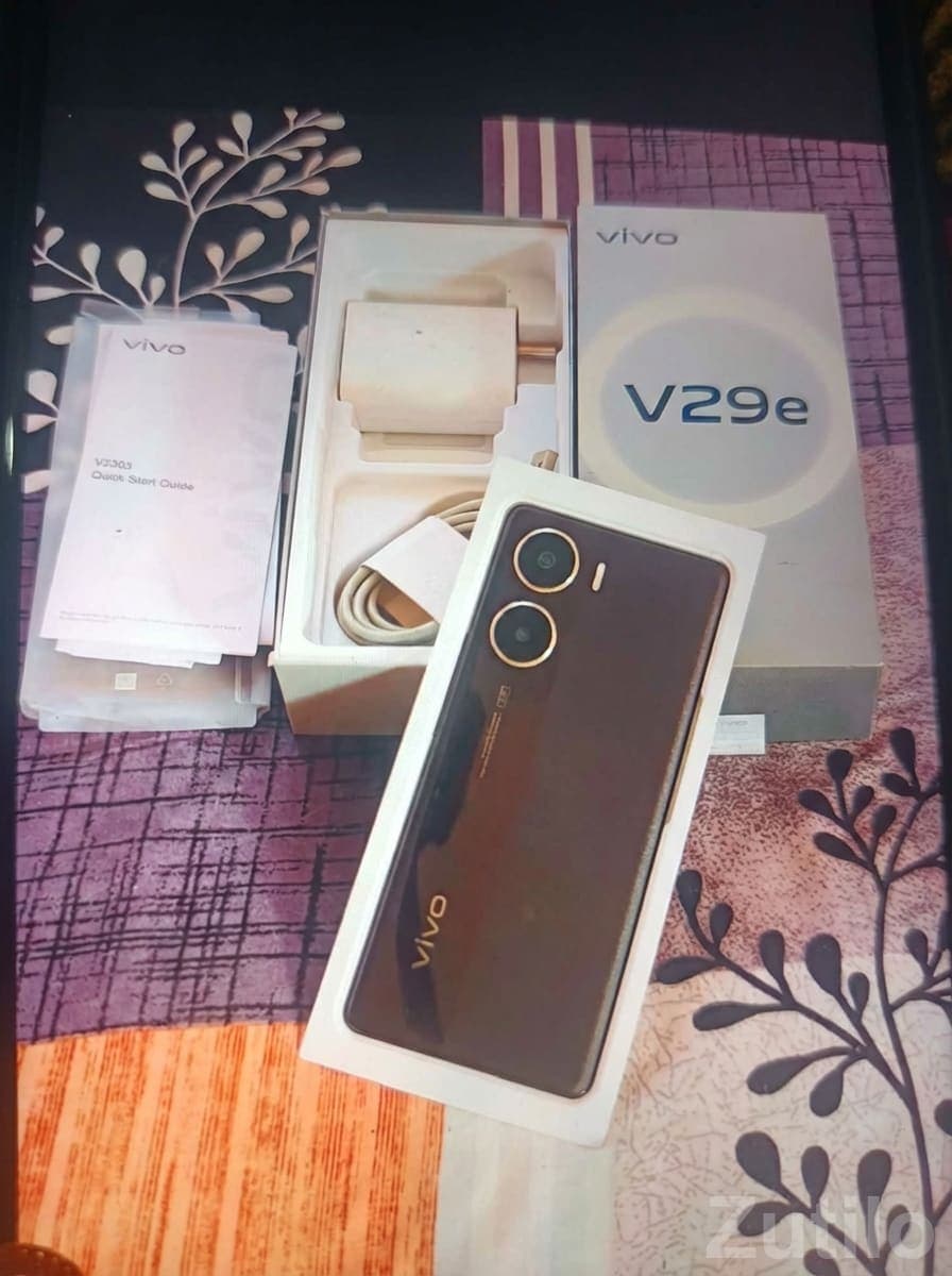 Vivo V29e 5G with Box & Charger
