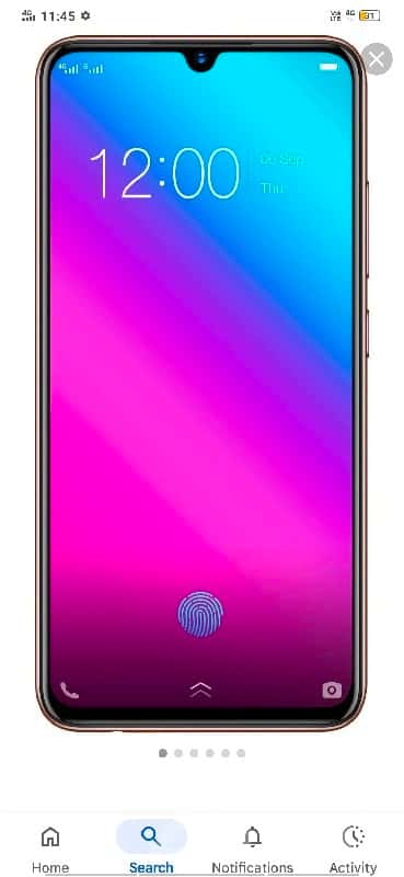 Vivo V11 Pro 6GB RAM 64GB ROM Mobile Vivo V11 Pro 6GB RAM 64GB ROM Mobile