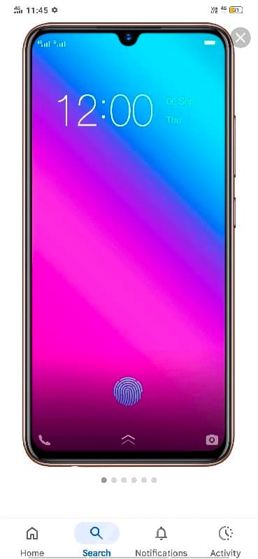 Vivo V11 Pro 6GB RAM 64GB ROM Mobile