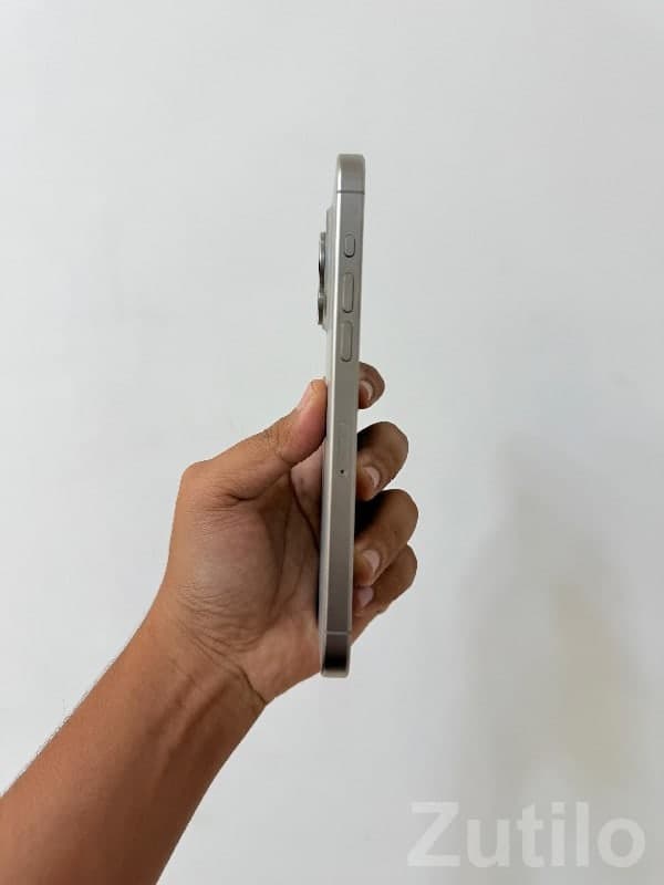 iPhone 15 Pro Max Titanium Finish