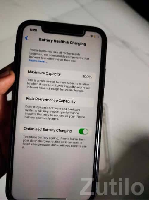 iPhone 11 Black – 100% Battery Health iPhone 11 Black – 100% Battery Health