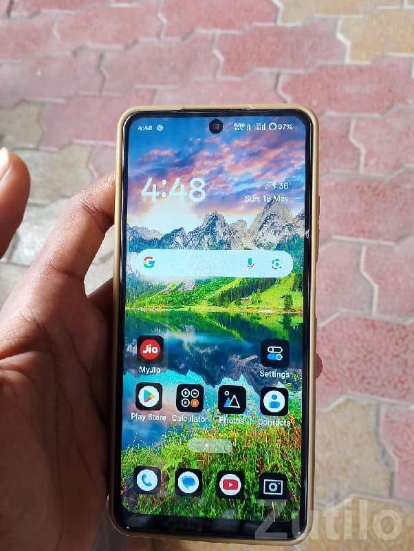 Sleek Android Smartphone with Case