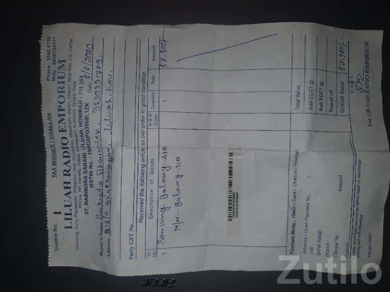 Used Android Mobile Phone with Bill Used Android Mobile Phone with Bill