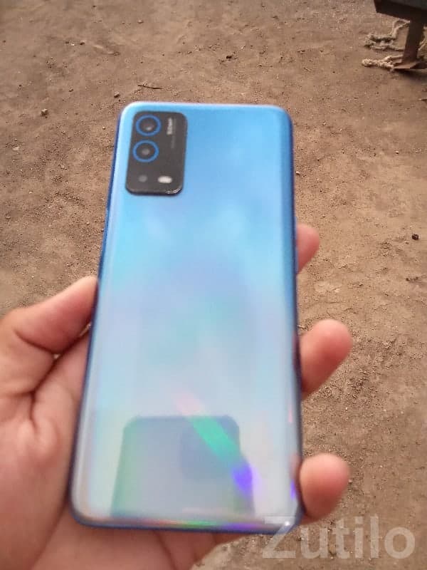 Blue Gradient Dual Camera Smartphone