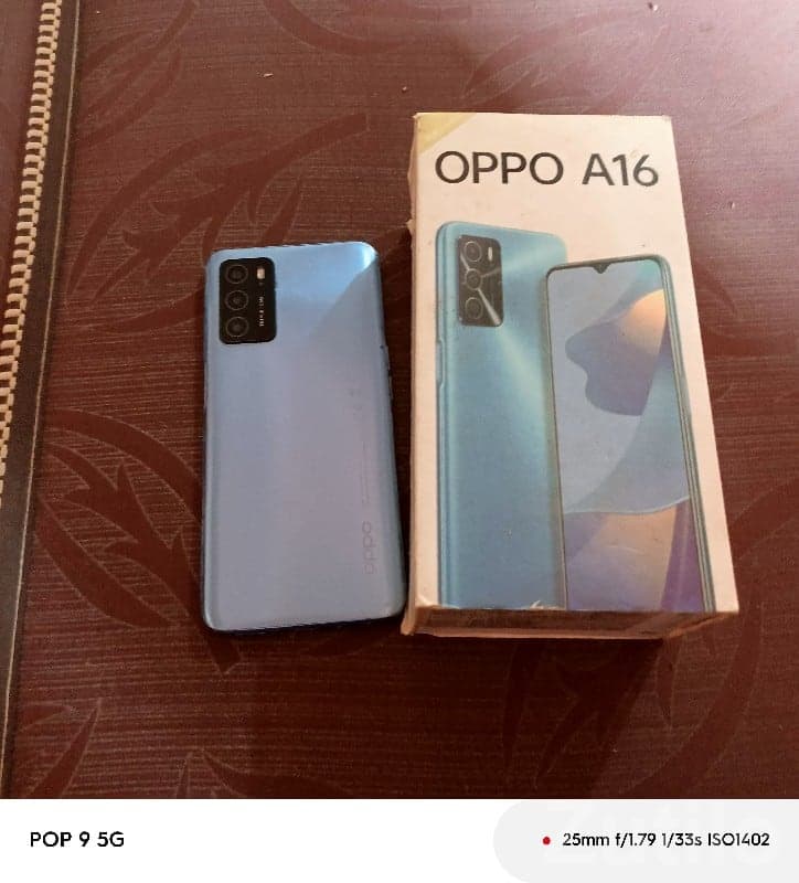 OPPO A16 5G Blue Smartphone