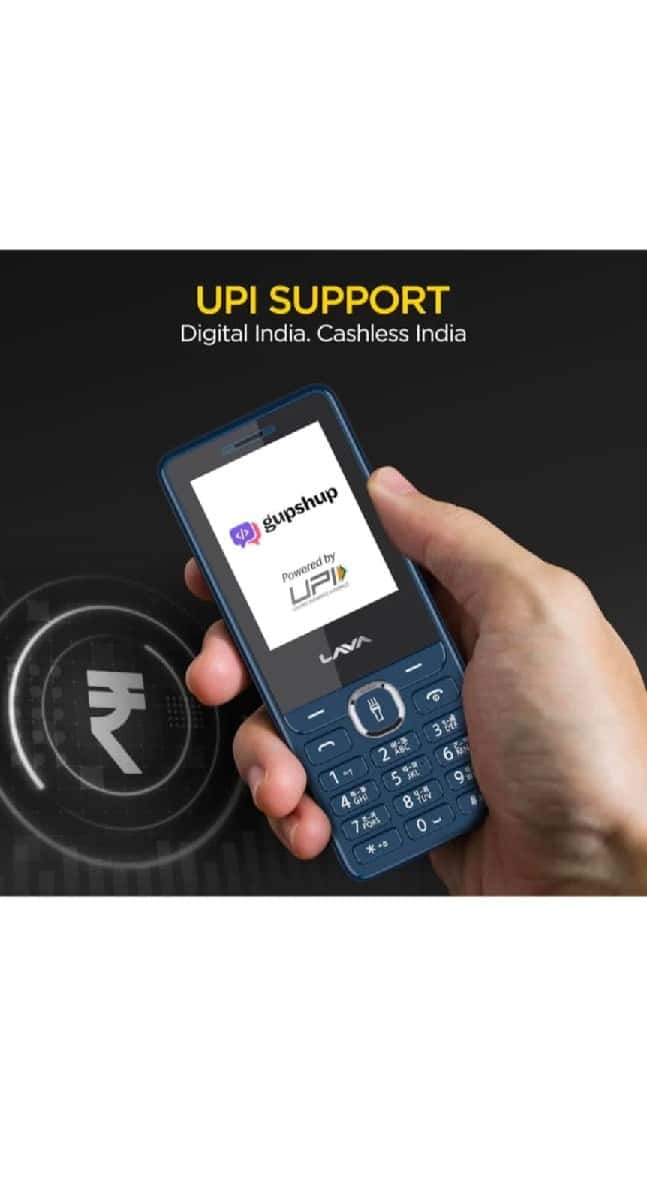 Lava Feature Phone with UPI Support Lava Feature Phone with UPI Support