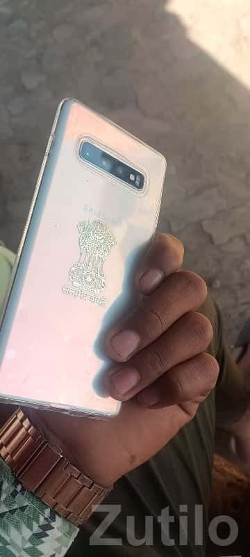 Samsung S10 Plus Pearl White Phone Samsung S10 Plus Pearl White Phone