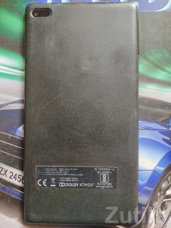 Lenovo Tab 7 Black Dolby Atmos Tablet Lenovo Tab 7 Black Dolby Atmos Tablet