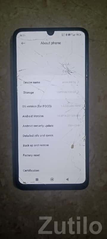 POCO M6 5G 128GB Used Smartphone POCO M6 5G 128GB Used Smartphone