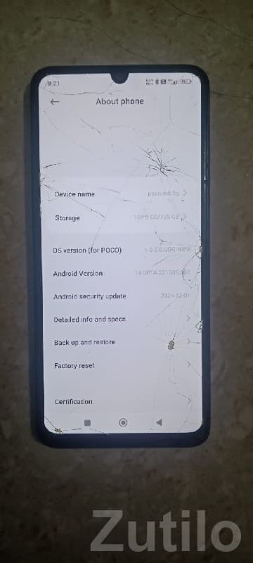 POCO M6 5G 128GB Used Smartphone POCO M6 5G 128GB Used Smartphone